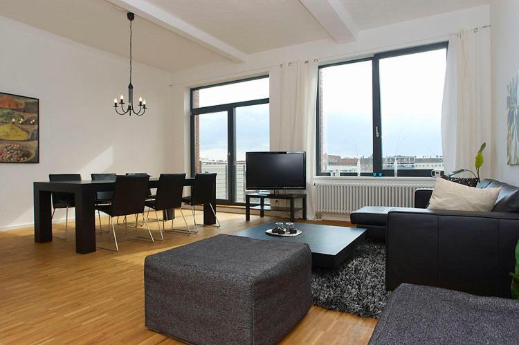 Spacious Studio Apartment Friedrichshain Berlin Rum bild